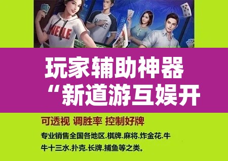 玩家辅助神器“新道游互娱开挂辅助软件”开挂辅助脚本+详细开挂安装教程