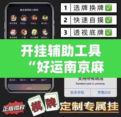 开挂辅助工具“好运南京麻将怎么开挂”(透视)其实确实有挂