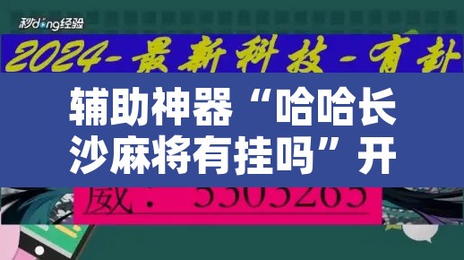 辅助神器“哈哈长沙麻将有挂吗”开挂辅助脚本+详细开挂安装教程