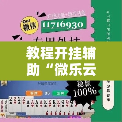 教程开挂辅助“微乐云南麻将开挂教程”其实确实有挂