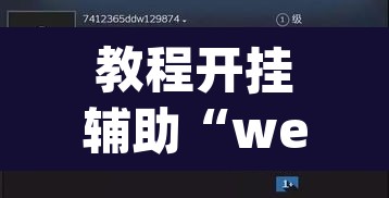 教程开挂辅助“wepoker有透视挂”其实确实有挂