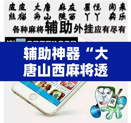 辅助神器“大唐山西麻将透视神器”开挂辅助脚本+详细开挂安装教程