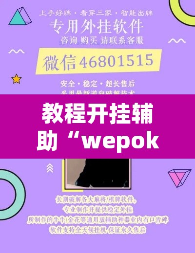 教程开挂辅助“wepoker透视挂软件辅助”附辅助神器开挂脚本详细步骤