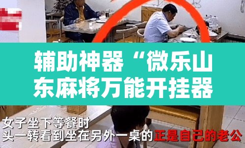辅助神器“微乐山东麻将万能开挂器”其实确实有挂