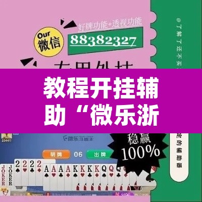 教程开挂辅助“微乐浙江麻将万能开挂器通用版”开挂辅助脚本+详细开挂安装教程