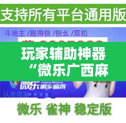 玩家辅助神器“微乐广西麻将开挂神器”其实确实有挂