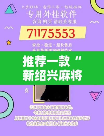 推荐一款“新绍兴麻将可以开挂吗”开挂辅助脚本+详细开挂安装教程