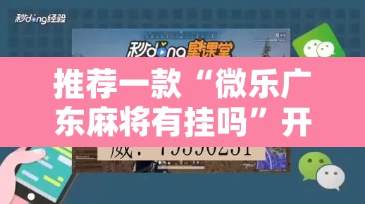 推荐一款“微乐广东麻将有挂吗”开挂辅助脚本+详细开挂安装教程