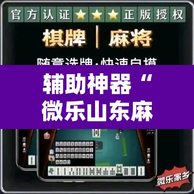 辅助神器“微乐山东麻将免费挂	”(透视挂)辅助透视教程