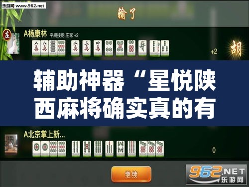 辅助神器“星悦陕西麻将确实真的有挂	”(透视)其实确实有挂