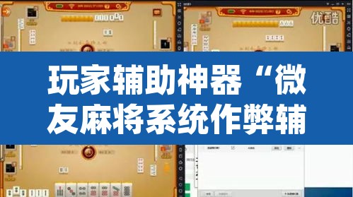 玩家辅助神器“微友麻将系统作弊辅助工具”(透视挂)辅助透视教程