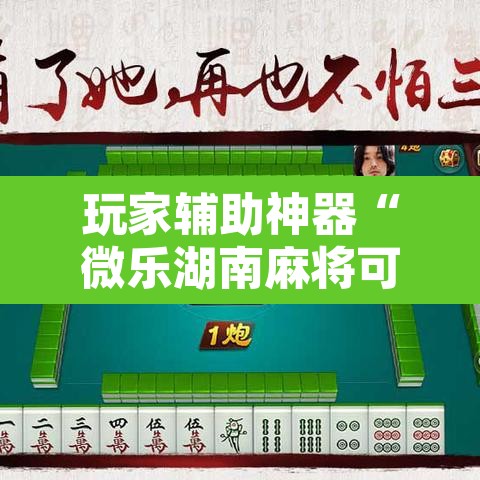 玩家辅助神器“微乐湖南麻将可以开挂吗”开挂辅助脚本+详细开挂安装教程