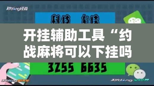 开挂辅助工具“约战麻将可以下挂吗”(透视)其实确实有挂
