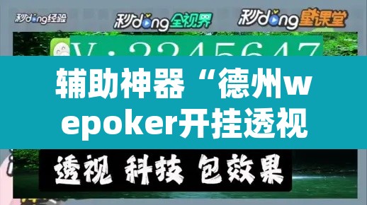 辅助神器“德州wepoker开挂透视	”(透视挂)辅助透视教程