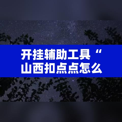开挂辅助工具“山西扣点点怎么开挂”其实确实有挂
