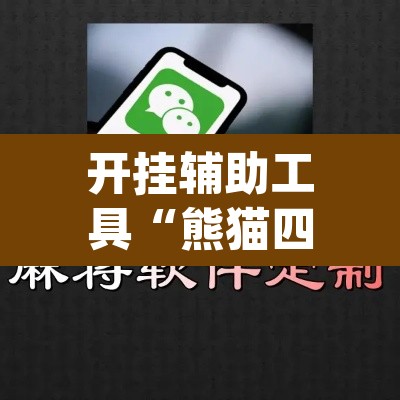 开挂辅助工具“熊猫四川麻将辅助开挂神器”(透视挂)辅助透视教程