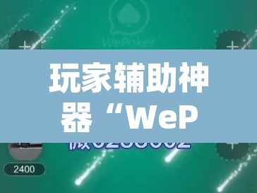 玩家辅助神器“WePoKer究竟透视挂是真的假的”(透视挂)辅助透视教程