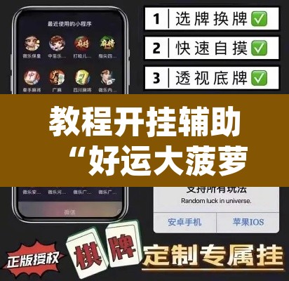 教程开挂辅助“好运大菠萝辅助软件”(透视挂)辅助透视教程