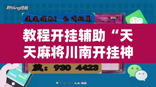 教程开挂辅助“天天麻将川南开挂神器下载安装	”(透视)其实确实有挂