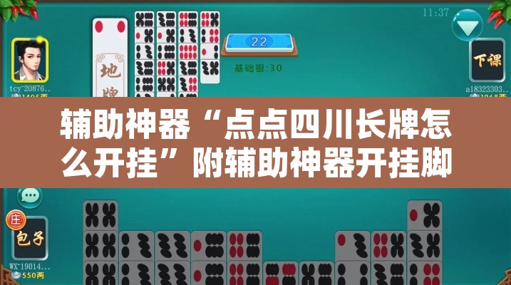 辅助神器“点点四川长牌怎么开挂”附辅助神器开挂脚本详细步骤
