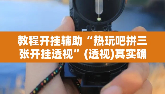 教程开挂辅助“热玩吧拼三张开挂透视	”(透视)其实确实有挂