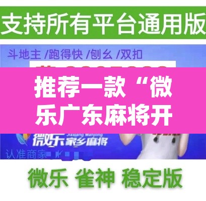 推荐一款“微乐广东麻将开挂免费软件	”(透视挂)辅助透视教程