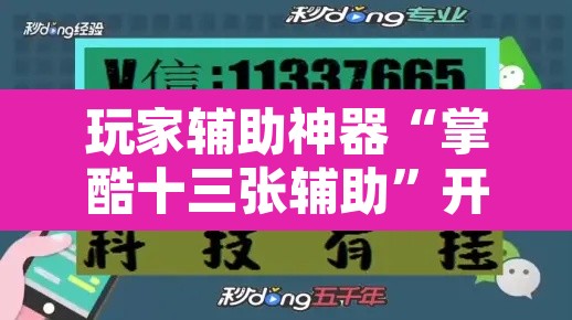 玩家辅助神器“掌酷十三张辅助”开挂辅助脚本+详细开挂安装教程
