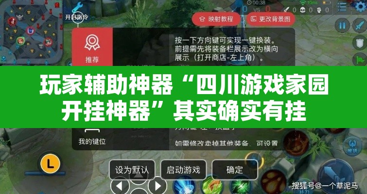 玩家辅助神器“四川游戏家园开挂神器”其实确实有挂