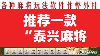 推荐一款“泰兴麻将有没有挂”其实确实有挂