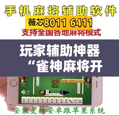 玩家辅助神器“雀神麻将开挂神器软件下载免费”其实确实有挂