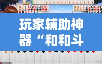 玩家辅助神器“和和斗地主透视底牌”(透视)其实确实有挂