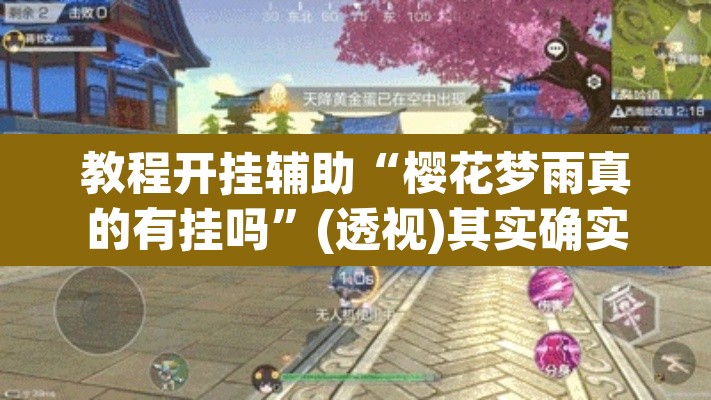教程开挂辅助“樱花梦雨真的有挂吗”(透视)其实确实有挂