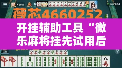 开挂辅助工具“微乐麻将挂先试用后付款”其实确实有挂
