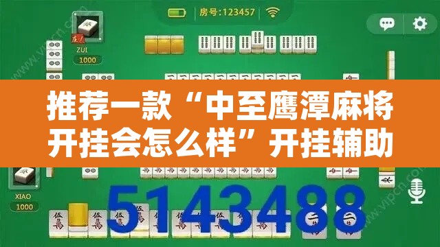 推荐一款“中至鹰潭麻将开挂会怎么样”开挂辅助脚本+详细开挂安装教程