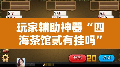 玩家辅助神器“四海茶馆贰有挂吗”其实确实有挂