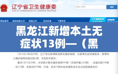 黑龙江新增本土无症状13例—(黑龙江新增12例无症状感染者) 黑龙江新增本土无症状13例—(黑龙江新增12例无症状感染者)