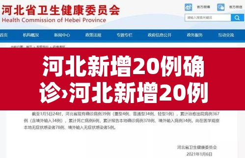 河北新增20例确诊›河北新增20例本土确诊一 河北新增20例确诊›河北新增20例本土确诊一