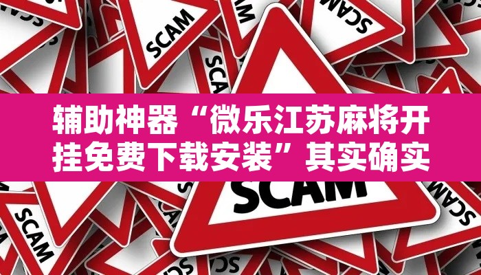 辅助神器“微乐江苏麻将开挂免费下载安装	”其实确实有挂