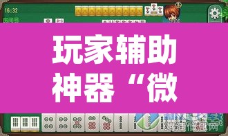 玩家辅助神器“微乐内蒙麻将开挂神器”(透视挂)辅助透视教程