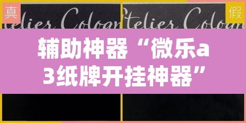 辅助神器“微乐a3纸牌开挂神器”(透视挂)辅助透视教程