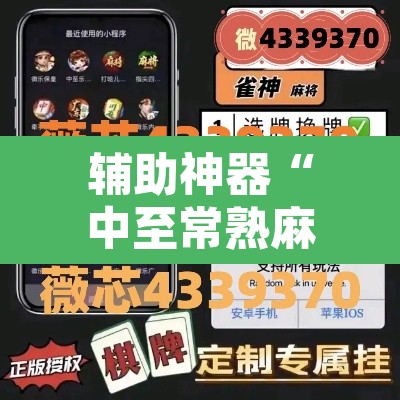 辅助神器“中至常熟麻将究竟有挂吗”其实确实有挂
