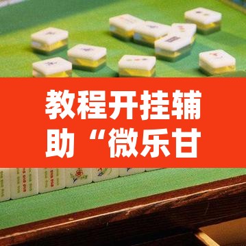 教程开挂辅助“微乐甘肃麻将开挂教程	”(透视挂)辅助透视教程