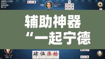 辅助神器“一起宁德游戏辅助器”其实确实有挂