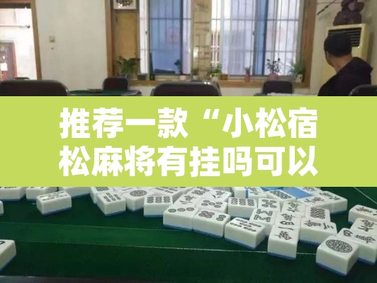 推荐一款“小松宿松麻将有挂吗可以开挂吗”其实确实有挂