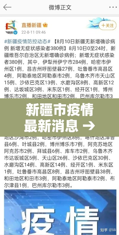 新疆市疫情最新消息 → 新疆自治区疫情指挥部最新通知 新疆市疫情最新消息 → 新疆自治区疫情指挥部最新通知
