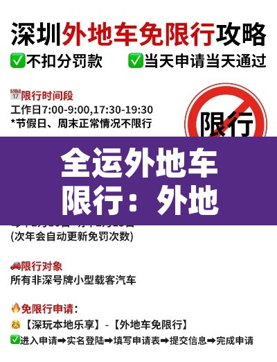 全运外地车限行:外地车全号段限行是什么意思 全运外地车限行:外地车全号段限行是什么意思