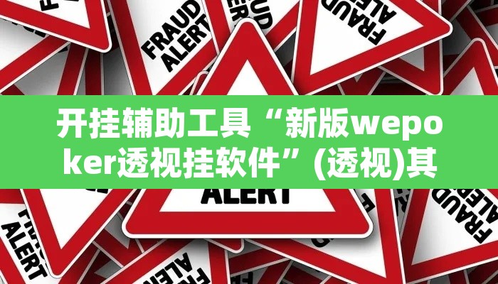 开挂辅助工具“新版wepoker透视挂软件”(透视)其实确实有挂