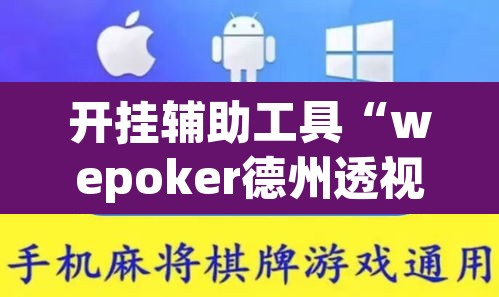 开挂辅助工具“wepoker德州透视挂软件	”其实确实有挂