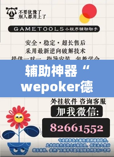 辅助神器“wepoker德州作弊辅助”附辅助神器开挂脚本详细步骤