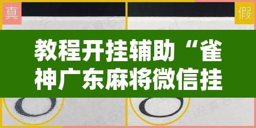 教程开挂辅助“雀神广东麻将微信挂	”(透视挂)辅助透视教程